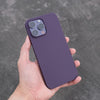 Bare Naked for iPhone 14 Pro and 14 Pro Max - Thinnest Case for iPhone 14 Pro Max - Deep Purple